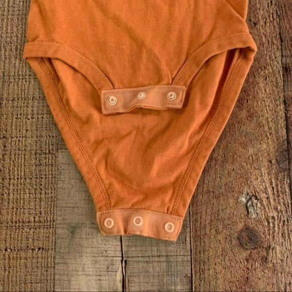 Montana mud shirts mud baby baby gender neutral orange mud pie bodysuit -6M - Picture 3 of 10